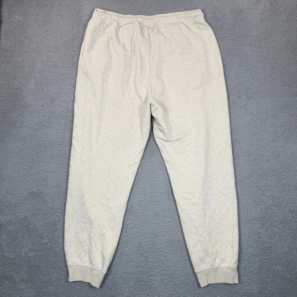 Nike Sportswear Essential Joggers Oatmeal Heather Women 1X Sweatpants Logo
